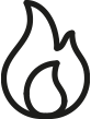 Heating services icon – furnace and boiler installation